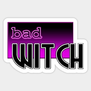 Bad Witch IV Sticker